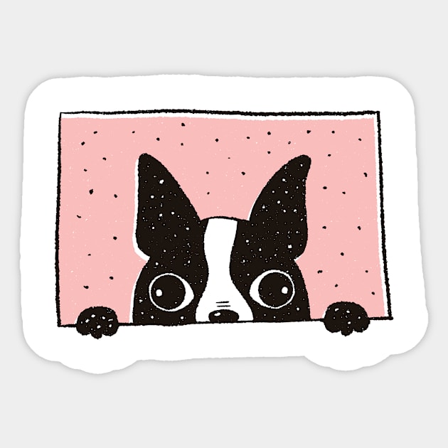 Dog Lover Gift Sticker by Urban_Vintage